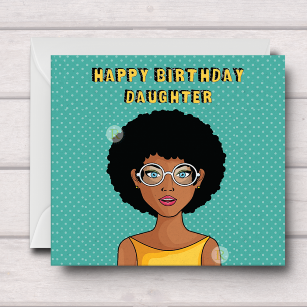 Black Girl Birthday Card S